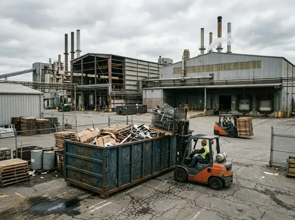 industrial-factory-scrap-conta-003 — frequently asked questions, Cheap Roll-off Dumpster Rentals in Wilson, PA